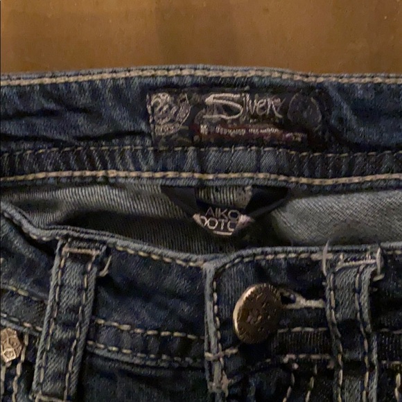 Silver Aiko Bootcut Jeans size W26/L33 - Picture 7 of 7